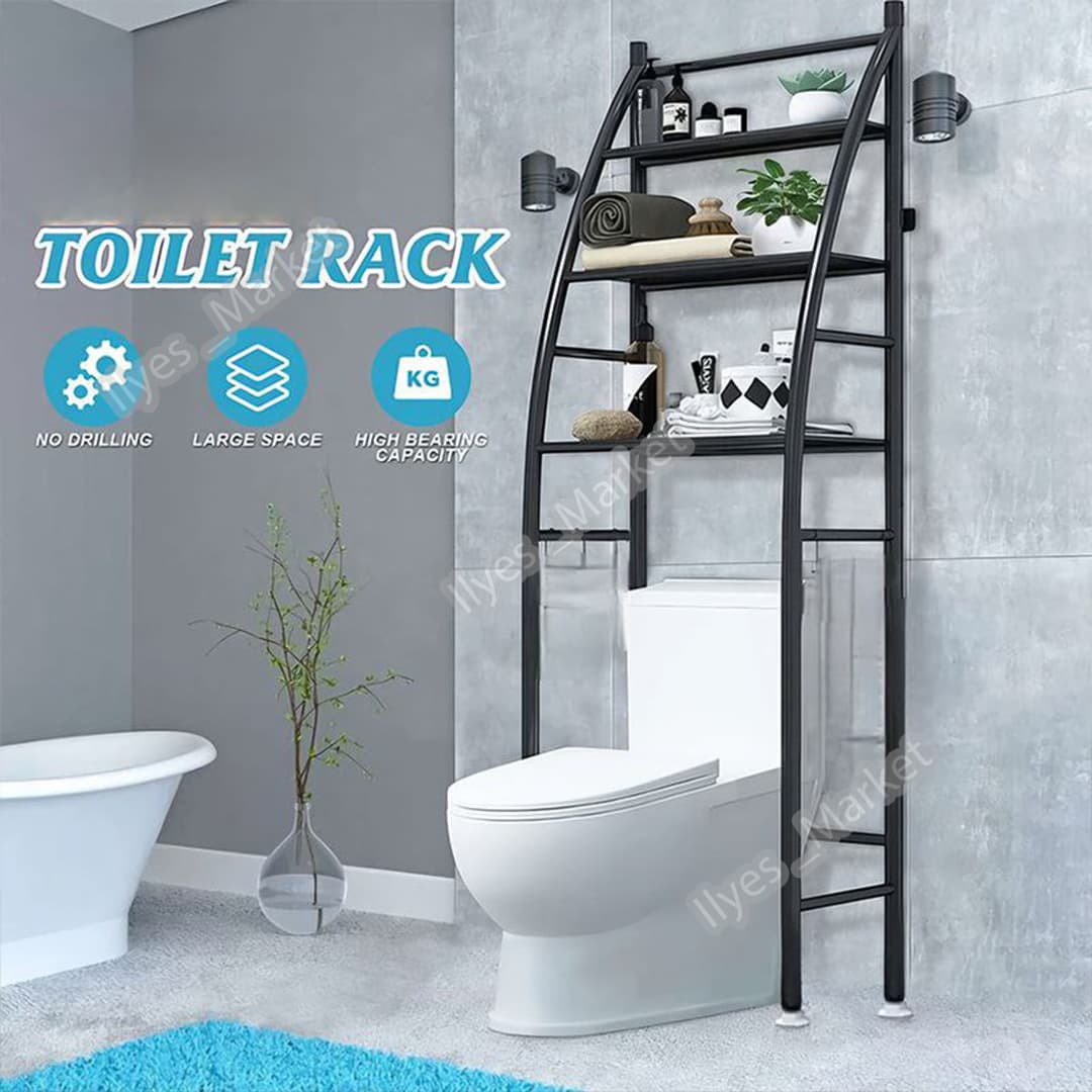 Étagère WC 166×50 cm – organisation pratique - Image 2