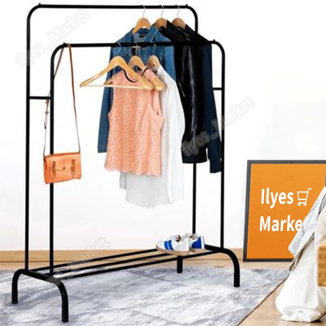 Porte vêtements Double – Pratique, Solide - Image 4