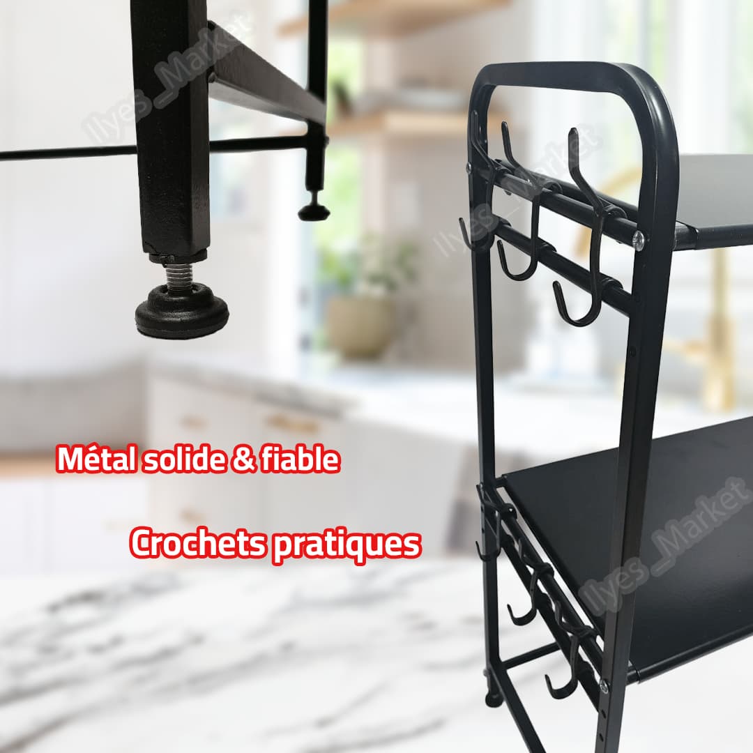 Table Micro-ondes Moderne à deux étages - Image 4