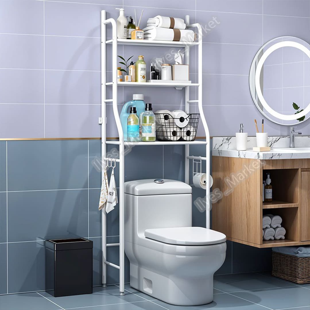 Étagère WC 160×50 cm – organisation pratique - Image 2
