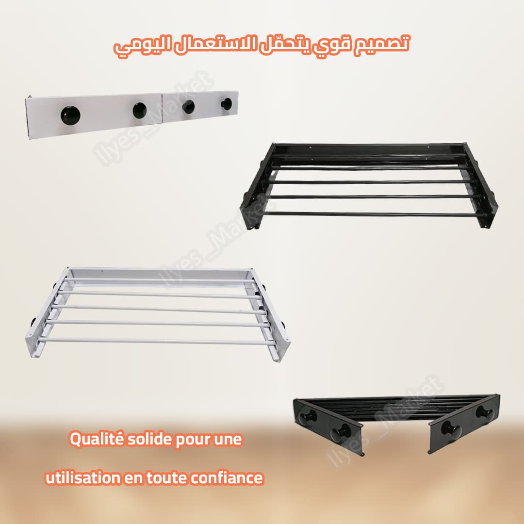 Sèche Linge 2 en 1 – Pliable et spacieux pour suspendre - Image 6